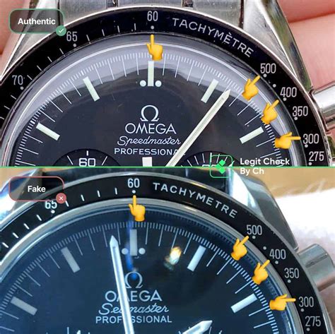 omega speedmaster replica vs real